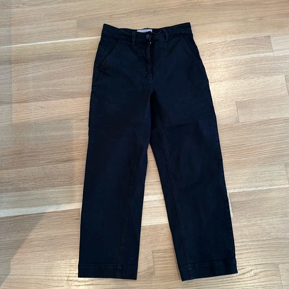 Everlane Black Ankle Cropped Pants